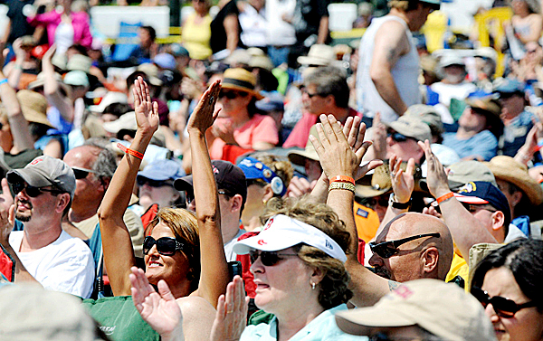 People enjoy the music at the 16th annual North Atlantic Blues Festival in Rockland Saturday. Thousands of visitors came to Harbor Park to listen to blues and enjoy the festival food. Buy Photo People enjoy the music at the 16th annual North Atlantic Blues Festival in Rockland Saturday. Thousands of visitors came to Harbor Park to listen to blues and enjoy the festival food. Buy Photo