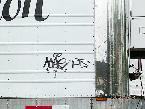 Amanda Smith of the Newport Police Department has been investigating dozens of instances of possible gang graffiti around town, such as the two examples above. The investigation concluded that the marks were made by at least three young vandals not connected with any gang. PHOTO COURTESY OF THE NEWPORT POLICE DEPARTMENT Amanda Smith of the Newport Police Department has been investigating dozens of instances of possible gang graffiti around town, such as the two examples above. The investigation concluded that the marks were made by at least three young vandals not connected with any gang. PHOTO COURTESY OF THE NEWPORT POLICE DEPARTMENT