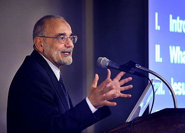Dr Jamal Badawi speaks at a presentation Thursday, April 7, 2010, at the University of Maine as part of Islamic Awareness Week sposored by the Muslim Students Associiation of UMaine. BANGOR DAILY NEWS PHOTO BY MICHAEL YORK Dr Jamal Badawi speaks at a presentation Thursday, April 7, 2010, at the University of Maine as part of Islamic Awareness Week sposored by the Muslim Students Associiation of UMaine. BANGOR DAILY NEWS PHOTO BY MICHAEL YORK