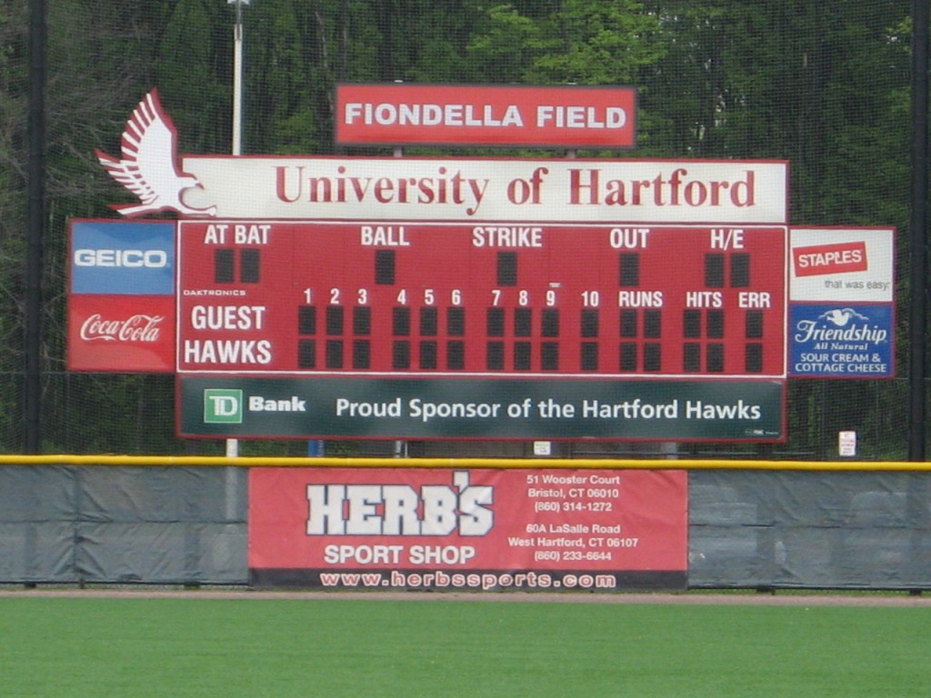 UMaine baseball at Hartford, Fiondella Field, West Hartford, Conn. UMaine baseball at Hartford, Fiondella Field, West Hartford, Conn.