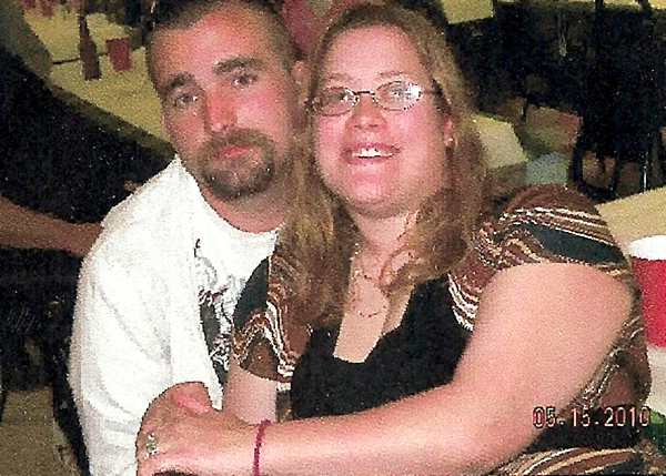 Kourtney Grindle Murray, 24, and her husband James when they got married.
photo courtesy of John Murray Kourtney Grindle Murray, 24, and her husband James when they got married.
photo courtesy of John Murray