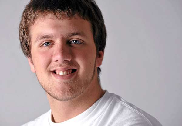 Aaron Ortiz of Orrington, a John Bapst Memorial High School junior, was elected the Boys State governor last week. photographed in the Bangor Daily News studio. (Bangor Daily News/John Clarke Russ) Aaron Ortiz of Orrington, a John Bapst Memorial High School junior, was elected the Boys State governor last week. photographed in the Bangor Daily News studio. (Bangor Daily News/John Clarke Russ)