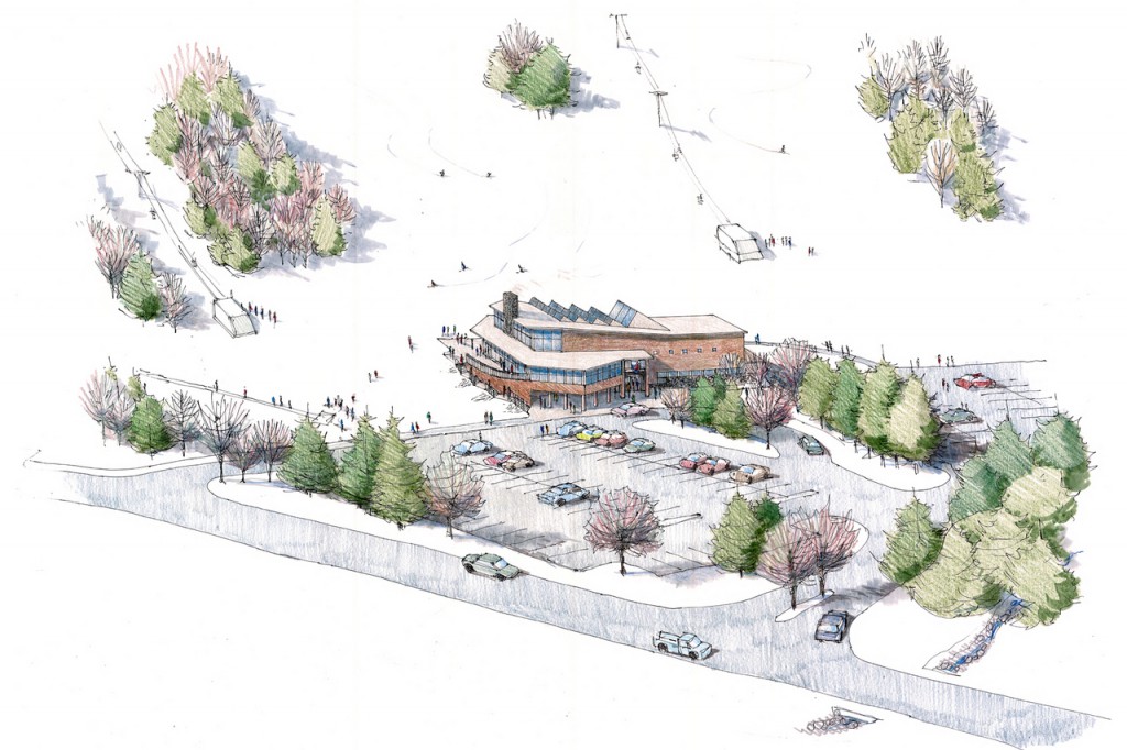 Illustrations from Camden Snow Bowl's plan. (Courtesy of Camden Snow Bowl and the Town of Camden) Illustrations from Camden Snow Bowl's plan. (Courtesy of Camden Snow Bowl and the Town of Camden)