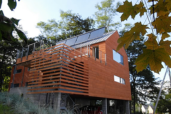 belfast couple integrates energy efficiency modern design into home