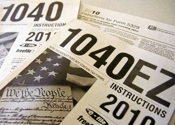 Due to many people downloading their tax forms, the IRS is no longer mailing printed income tax booklets. Photo taken on Friday, January 28, 2011. Due to many people downloading their tax forms, the IRS is no longer mailing printed income tax booklets. Photo taken on Friday, January 28, 2011.