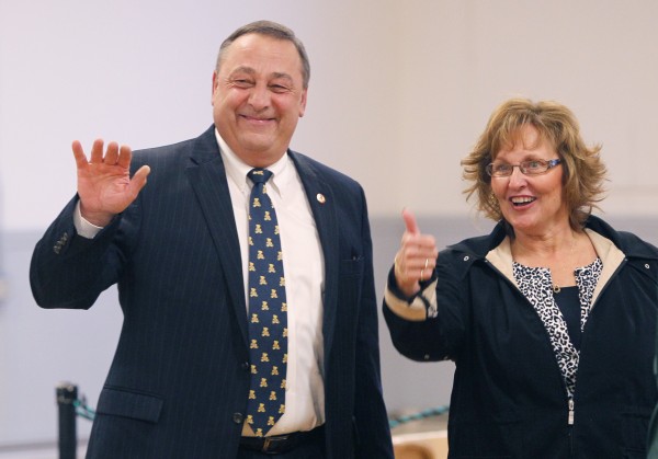 Paul LePage and his wife, Ann. Paul LePage and his wife, Ann.