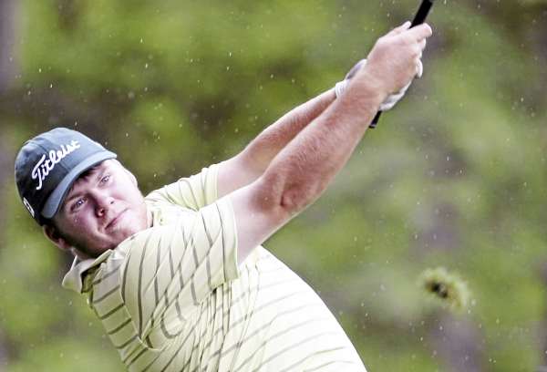 Ryan Gay of Pittston hits his tee shot on the 15th hole at Kebo Valley Golf Club in Bar Harbor last year during the Paul Bunyan Amateur Golf Tournament. Gay won the rain-shortened event with a 2-under-par 68. Golfers are already entering this year's Bunyan, scheduled for June 4-5 at Kebo and Penobscot Valley Country Club in Orono. Ryan Gay of Pittston hits his tee shot on the 15th hole at Kebo Valley Golf Club in Bar Harbor last year during the Paul Bunyan Amateur Golf Tournament. Gay won the rain-shortened event with a 2-under-par 68. Golfers are already entering this year's Bunyan, scheduled for June 4-5 at Kebo and Penobscot Valley Country Club in Orono.