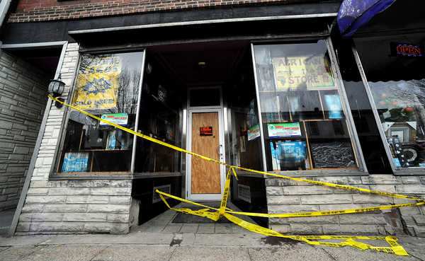 The African Store at 258 Lisbon Street in Lewiston was destroyed by fire around 4:30 a.m. Sunday. The African Store at 258 Lisbon Street in Lewiston was destroyed by fire around 4:30 a.m. Sunday.