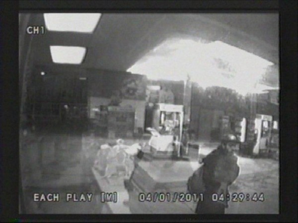 The Bangor Police Department released surveillance footage of a suspect in an armed robbery early Monday at the Big Apple convenience store on State Street. The Bangor Police Department released surveillance footage of a suspect in an armed robbery early Monday at the Big Apple convenience store on State Street.