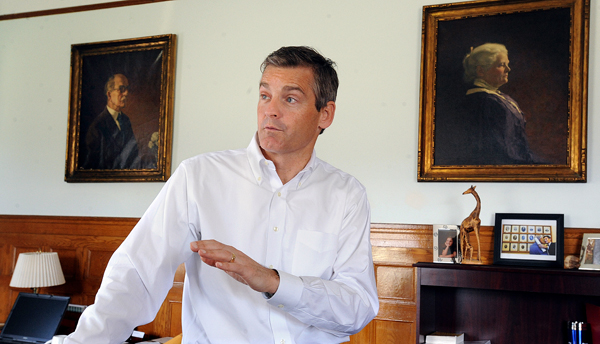 Glenn Cummings the President and Executive Director of the Good Will-Hinckley School in Fairfield. Glenn Cummings the President and Executive Director of the Good Will-Hinckley School in Fairfield.