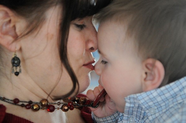 Julie Robbins with her 9-month-old son, Daniel. Julie Robbins with her 9-month-old son, Daniel.
