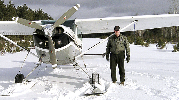 Daryl Gordon stands next to a plane ( not the plane in which he crashed) on a frozen lake. Gordon, one of the agency's game wardens, was killed in the crash of a small plane on Clear Lake in a remote northern part of Piscataquis County Thursday night, March 2011. Daryl Gordon stands next to a plane ( not the plane in which he crashed) on a frozen lake. Gordon, one of the agency's game wardens, was killed in the crash of a small plane on Clear Lake in a remote northern part of Piscataquis County Thursday night, March 2011.
