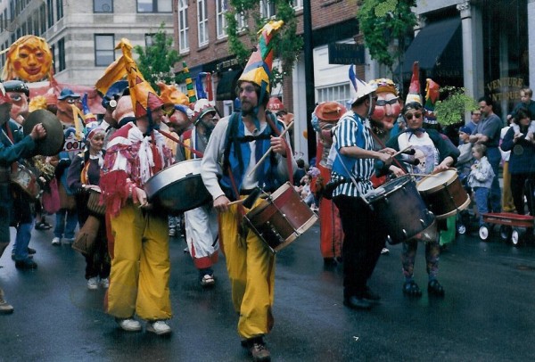 A fun, foot-powered parade kicks-off the Old Port Festival in Portland, Maine, each June. A fun, foot-powered parade kicks-off the Old Port Festival in Portland, Maine, each June.
