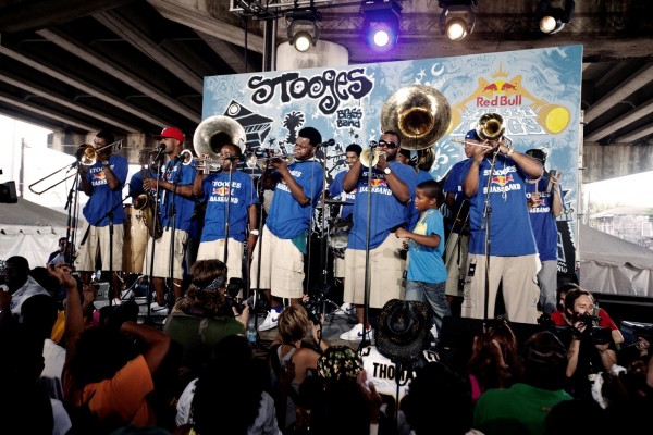 The Stooges Brass Band is one of 16 acts from around the world that will perform at Bangor's 10th annual American Folk Festival on Aug. 26-28. The Stooges Brass Band is one of 16 acts from around the world that will perform at Bangor's 10th annual American Folk Festival on Aug. 26-28.