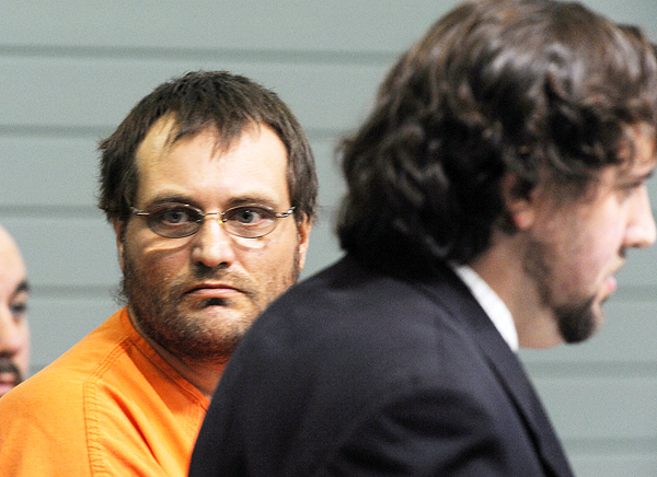 Arnold Diana looks toward the gallery during his initial appearance at Knox County Superior Court in Nov. 2010. Arnold Diana looks toward the gallery during his initial appearance at Knox County Superior Court in Nov. 2010.