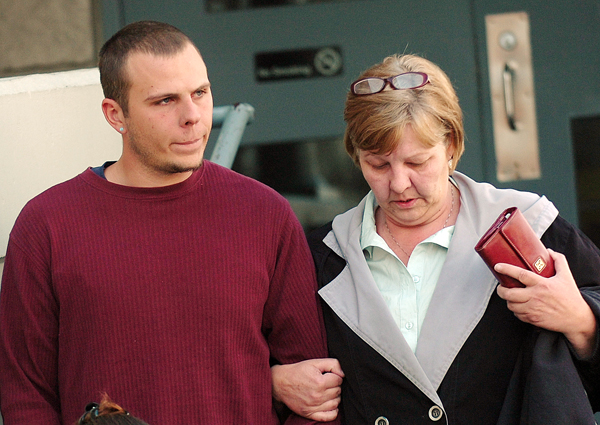 Garrett Cheney (left), of South Berwick leaves the Penobscot County Jail in April 2010 accompanied by an unidentified woman after making bail on charges related to the Jan. 30, 2010 hit-and-run death of Jordyn Bakley, 20, of Camden on Middle Street in Orono. Garrett Cheney (left), of South Berwick leaves the Penobscot County Jail in April 2010 accompanied by an unidentified woman after making bail on charges related to the Jan. 30, 2010 hit-and-run death of Jordyn Bakley, 20, of Camden on Middle Street in Orono.