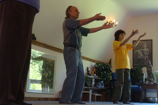 Paul Weiss, the founding director of the Whole Health Center in Bar Harbor lead a qi gong class on Friday, June 17, 2011. The holistic center, which offers a variety of services for the body, mind, and spirit, is celebrating its 30th anniversary. Paul Weiss, the founding director of the Whole Health Center in Bar Harbor lead a qi gong class on Friday, June 17, 2011. The holistic center, which offers a variety of services for the body, mind, and spirit, is celebrating its 30th anniversary.
