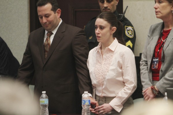Casey Anthony reacts to being found not guilty of murder charges Tuesday in Orlando, Fla. Casey Anthony reacts to being found not guilty of murder charges Tuesday in Orlando, Fla.