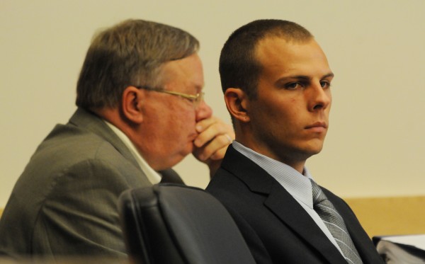 Garrett Cheney of South Berwick sits in a court room at the Penosbscot Judicial Center in Bangor and listens to opening statements to the jury on Tuesday, July 19, 2011. Cheney is accused of driving his truck into University of Maine student Jordyn Bakley of Camden as she walked down a snow-covered Middle Street in Orono in January 2010 and then driving away. Garrett Cheney of South Berwick sits in a court room at the Penosbscot Judicial Center in Bangor and listens to opening statements to the jury on Tuesday, July 19, 2011. Cheney is accused of driving his truck into University of Maine student Jordyn Bakley of Camden as she walked down a snow-covered Middle Street in Orono in January 2010 and then driving away.