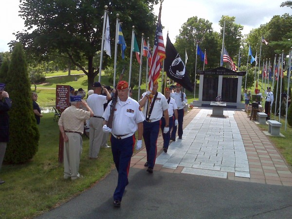 Korean War veterans gather on July 27 in Bangor to mark the war's end in 1953. Korean War veterans gather on July 27 in Bangor to mark the war's end in 1953.