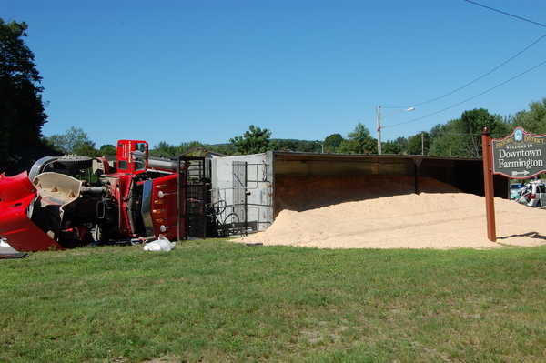 A 12-year-old girl from Connecticut died Wednesay morning after the mini-van she was riding in in Farmington was struck by a tractor-trailer truck driven by Charles Willey, 53, of Dexter. The van is owned by a Y camp in Colebrook and was traveling from Acadia National Park to a park in Vermont. A 12-year-old girl from Connecticut died Wednesay morning after the mini-van she was riding in in Farmington was struck by a tractor-trailer truck driven by Charles Willey, 53, of Dexter. The van is owned by a Y camp in Colebrook and was traveling from Acadia National Park to a park in Vermont.