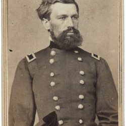 Hailing from Leeds in Androscoggin County, Oliver Otis Howard commanded a Union brigade at First Manassas and fought throughout the Civil War. He later led the Freedmen’s Bureau, which assisted former slaves seeking better lives in the South.
