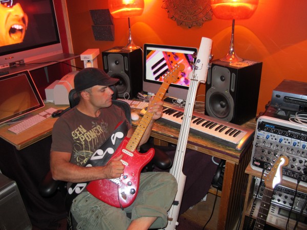 Mike Billings, pictured here in his studio in downtown Bangor, has a new album out, titled “The Loved Ones.” Mike Billings, pictured here in his studio in downtown Bangor, has a new album out, titled “The Loved Ones.”
