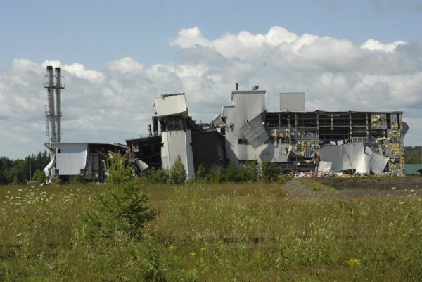 When the dust settled Saturday, most of the former Loring Air Force Base in Limestone - though heavily damaged - was still standing. When the dust settled Saturday, most of the former Loring Air Force Base in Limestone - though heavily damaged - was still standing.