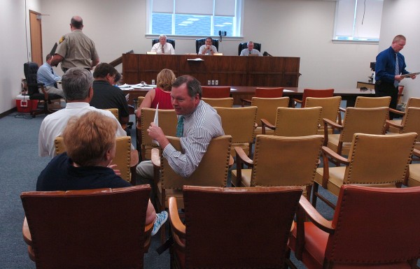 Penobscot County Commissioners hold a meeting in the former second floor courtroom of the Penobscot County Courthouse on Tuesday, August 2, 2011. Once a venue for hearings, the room has been renovated and is now being used for county commissioner meetings. Penobscot County Commissioners hold a meeting in the former second floor courtroom of the Penobscot County Courthouse on Tuesday, August 2, 2011. Once a venue for hearings, the room has been renovated and is now being used for county commissioner meetings.
