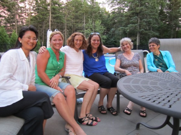 This group of Maine women spent a happy evening sharing stories of the goodness of Mainers – and others. This group of Maine women spent a happy evening sharing stories of the goodness of Mainers – and others.