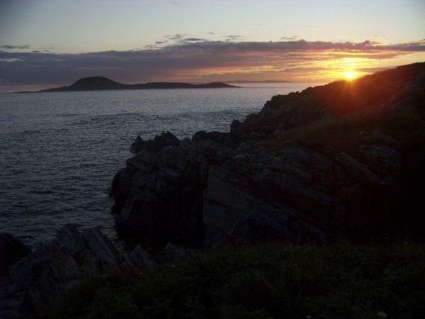 Sunset viewed from Ram Island south of Machias. Sunset viewed from Ram Island south of Machias.