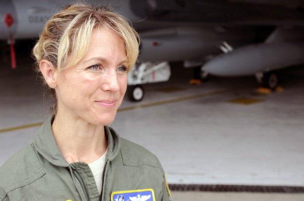 Maj. Heather "Lucky" Penney, one of the first two combat pilots in the air on Sept. 11. Maj. Heather "Lucky" Penney, one of the first two combat pilots in the air on Sept. 11.