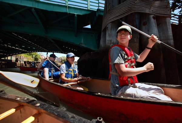 Canoeing isn't about just pointing the canoe downstream and then letting the current take you. It's an active sport where you can go from eddy to eddy in twirling ballet moves. Canoeing isn't about just pointing the canoe downstream and then letting the current take you. It's an active sport where you can go from eddy to eddy in twirling ballet moves.