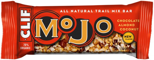 The Clif Mojo bars are more like candy than energy bars. The Clif Mojo bars are more like candy than energy bars.