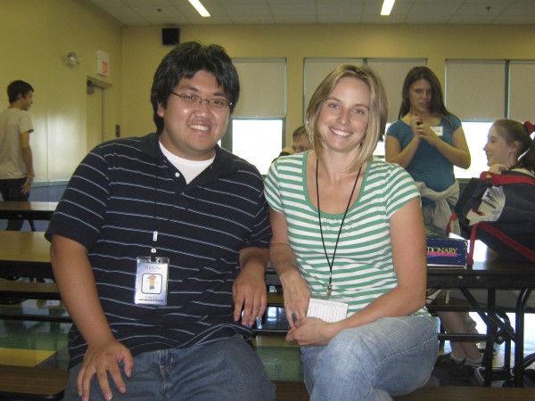 Gordon Liu and Caitlin Schick, Youthlinks staff, serve as Big Brothers Big Sisters of midcoast Maine school coordinators at the South School in Rockland. The agency is seeking additional volunteers to serve as school coordinators at other schools. Gordon Liu and Caitlin Schick, Youthlinks staff, serve as Big Brothers Big Sisters of midcoast Maine school coordinators at the South School in Rockland. The agency is seeking additional volunteers to serve as school coordinators at other schools.