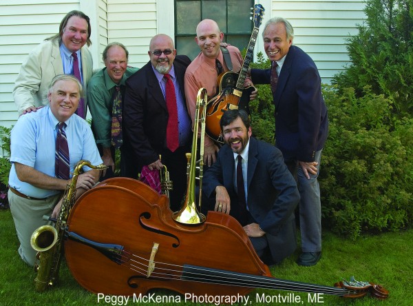 The Novel Jazz Septet, in conjunction with the Bangor Theological Seminary will present a concert at the Gracie Theater in Bangor 7 p.m. Tuesday, Jan. 10. The show is entitled, "Duke Ellington & Billy Strayhorn: Sacred & Secular — A Life Mix". The band features (clockwise from left) Herb Maine (bass), Bill Friederich (drums), Bruce Boege (saxophone), Mike Mitchell (trumpet), Dave Clarke (guitar), Mickey Felder (piano) and Barney Balch (trombone). The Novel Jazz Septet, in conjunction with the Bangor Theological Seminary will present a concert at the Gracie Theater in Bangor 7 p.m. Tuesday, Jan. 10. The show is entitled, "Duke Ellington & Billy Strayhorn: Sacred & Secular — A Life Mix". The band features (clockwise from left) Herb Maine (bass), Bill Friederich (drums), Bruce Boege (saxophone), Mike Mitchell (trumpet), Dave Clarke (guitar), Mickey Felder (piano) and Barney Balch (trombone).