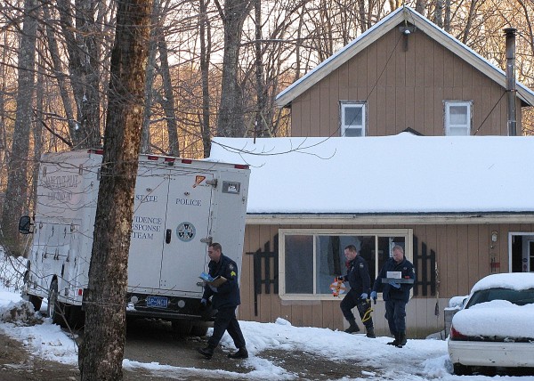 Maine State Police look over a residence in Jackson on Sunday, Feb. 26, 2012, where police believe Jerry Perdomo was last seen before his disappearance on Feb. 16, 2012. Maine State Police look over a residence in Jackson on Sunday, Feb. 26, 2012, where police believe Jerry Perdomo was last seen before his disappearance on Feb. 16, 2012.