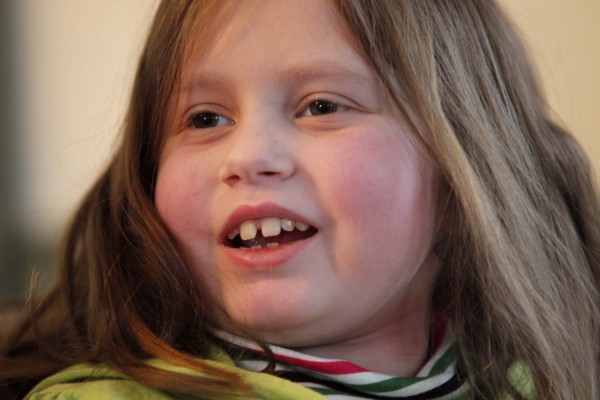 Alannah Shevenell, 9, speaks to a reporter at her home in Hollis on Thursday, Feb. 2, 2012. Alannah returned home Wednesday afternoon, three months after receiving six new organs in a groundbreaking operation. Alannah Shevenell, 9, speaks to a reporter at her home in Hollis on Thursday, Feb. 2, 2012. Alannah returned home Wednesday afternoon, three months after receiving six new organs in a groundbreaking operation.