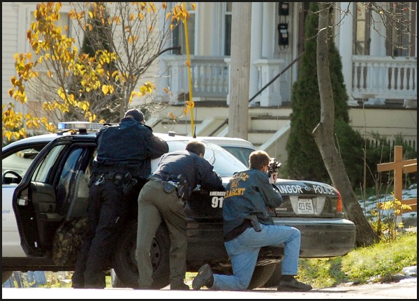 Members of the state and federal drug enforcement agencies, Bangor Police Department, and the Bangor Special Response Team execute search warrants in the area of 100 Ohio Street in November 2011 following several months of a drug investigation. Several arrests were made and no injuries were reported. Members of the state and federal drug enforcement agencies, Bangor Police Department, and the Bangor Special Response Team execute search warrants in the area of 100 Ohio Street in November 2011 following several months of a drug investigation. Several arrests were made and no injuries were reported.