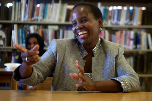 Human rights activist, novelist and former Botswana high court judge Unity Dow speaks with Portland High School students in the library Tuesday, March 27, 2012, after receiving the key to the city from Mayor Michael Brennan. Dow will give the Justice for Women Lecture at the University of Maine Law School Tuesday night. Human rights activist, novelist and former Botswana high court judge Unity Dow speaks with Portland High School students in the library Tuesday, March 27, 2012, after receiving the key to the city from Mayor Michael Brennan. Dow will give the Justice for Women Lecture at the University of Maine Law School Tuesday night.