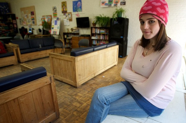 Ashlee Richards, 20, is the mother of one and is pregnant with her second child. She has plans to get her GED diploma at the center and go to college and become a veterinary technician. Ashlee Richards, 20, is the mother of one and is pregnant with her second child. She has plans to get her GED diploma at the center and go to college and become a veterinary technician.