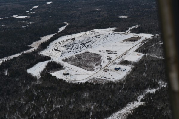 An aerial photograph of Juniper Ridge landfill taken Jan. 12, 2012. An aerial photograph of Juniper Ridge landfill taken Jan. 12, 2012.