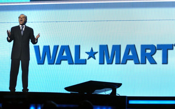 In this June 6, 2008 file photo, Eduardo Castro-Wright, then president and CEO of Wal-Mart Stores Inc., United States' division, speaks during the annual Wal-Mart shareholder's meeting in Fayetteville, Ark. In this June 6, 2008 file photo, Eduardo Castro-Wright, then president and CEO of Wal-Mart Stores Inc., United States' division, speaks during the annual Wal-Mart shareholder's meeting in Fayetteville, Ark.