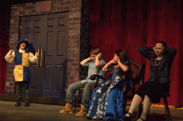 Children perform at a dress rehearsal of Andrew Frodahl's "The Blueberry Balladeer" which is being performed at the Bangor Opera House. Children perform at a dress rehearsal of Andrew Frodahl's "The Blueberry Balladeer" which is being performed at the Bangor Opera House.