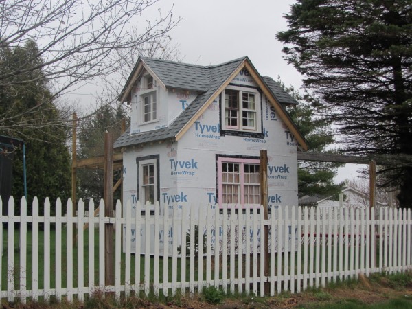 This playhouse at Booker Street in Thomaston is the center of a dispute between the property owners and town over taxes and the building permit. This playhouse at Booker Street in Thomaston is the center of a dispute between the property owners and town over taxes and the building permit.