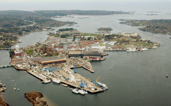 The Portsmouth Naval Shipyard should remain open, a Navy official said Wednesday, even as the Pentagon considers two more rounds of base closures. The Portsmouth Naval Shipyard should remain open, a Navy official said Wednesday, even as the Pentagon considers two more rounds of base closures.