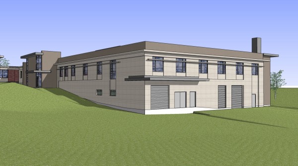 An architect's rendering of the new expansion for Sebasticook Valley Hospital in Pittsfield. An architect's rendering of the new expansion for Sebasticook Valley Hospital in Pittsfield.