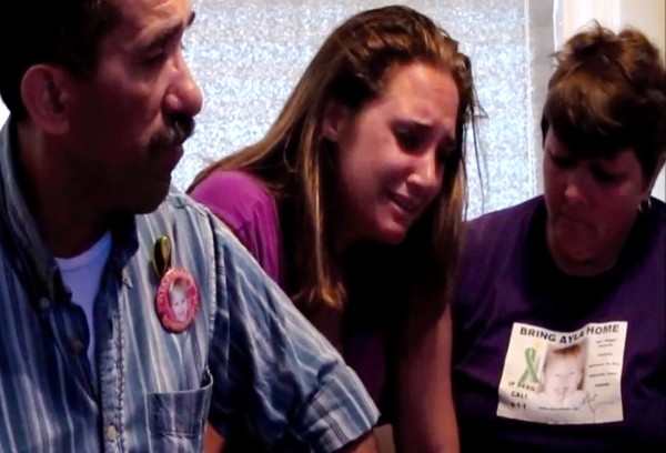 Gathered at Trista Reynold's Portland home, the maternal family of Ayla Reynolds (from left), grandfather Ron Reynolds, mother Trista Reynolds, grandmother Becca Hanson, and uncle Ronnie Reynolds (not pictured) react as they watch the televised press conference Thursday afternoon, May 31, 2012. During the press conference in Waterville, police expressed doubts that Trista's baby daughter, Ayla Reynolds, will be found alive. Gathered at Trista Reynold's Portland home, the maternal family of Ayla Reynolds (from left), grandfather Ron Reynolds, mother Trista Reynolds, grandmother Becca Hanson, and uncle Ronnie Reynolds (not pictured) react as they watch the televised press conference Thursday afternoon, May 31, 2012. During the press conference in Waterville, police expressed doubts that Trista's baby daughter, Ayla Reynolds, will be found alive.