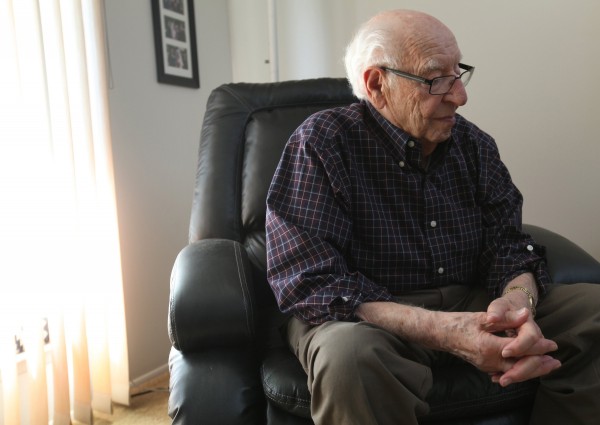 Martin Rosenfeld, 90, was originally diagnosed with Alzheimer's but further tests showed it was sleep apnea causing symptoms similar to Alzheimer's. He is shown in Farmington Hills, Michigan, on May 9, 2012. Martin Rosenfeld, 90, was originally diagnosed with Alzheimer's but further tests showed it was sleep apnea causing symptoms similar to Alzheimer's. He is shown in Farmington Hills, Michigan, on May 9, 2012.