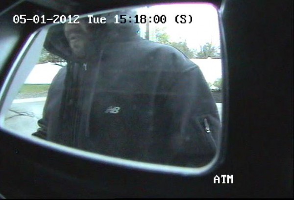 Bangor police are looking for the man pictured in this image, taken at 3:18 p.m. May 1, 2012, at an ATM in Bangor. Bangor police are looking for the man pictured in this image, taken at 3:18 p.m. May 1, 2012, at an ATM in Bangor.